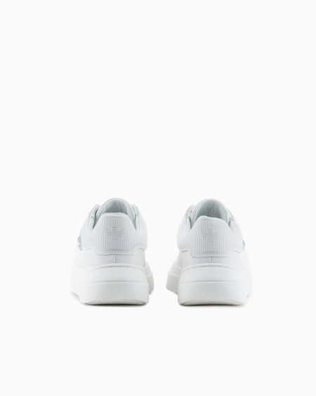 Armani Deportivas De Piel Con Velcro