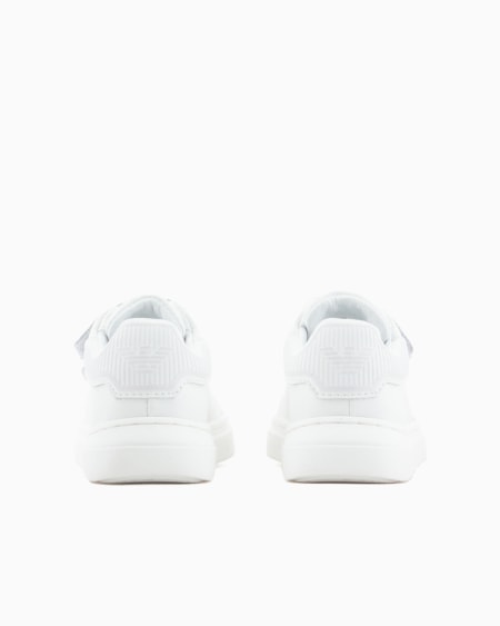 Armani Deportivas De Piel Con Velcro