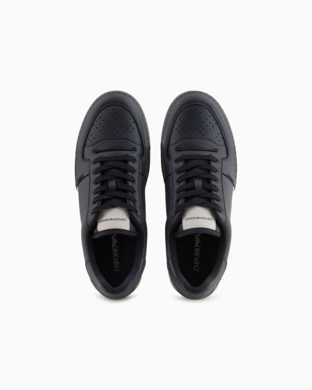 Armani Deportivas De Piel Lisa