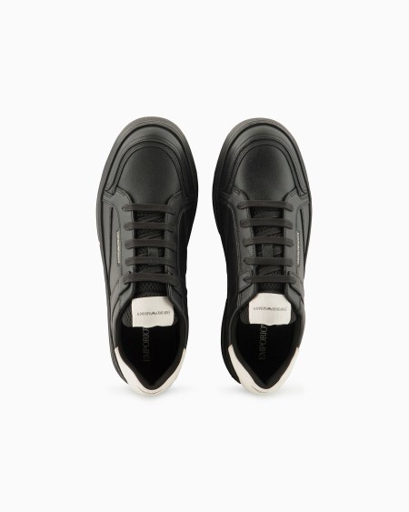 Armani Deportivas De Piel Martillada