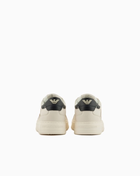 Armani Deportivas De Piel Martillada