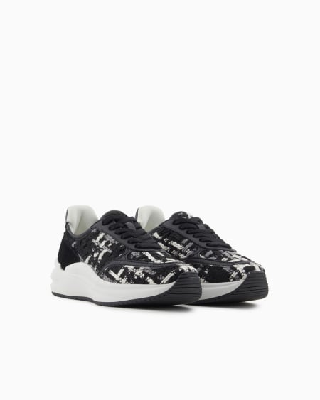 Armani Deportivas De Tejido Bouclé