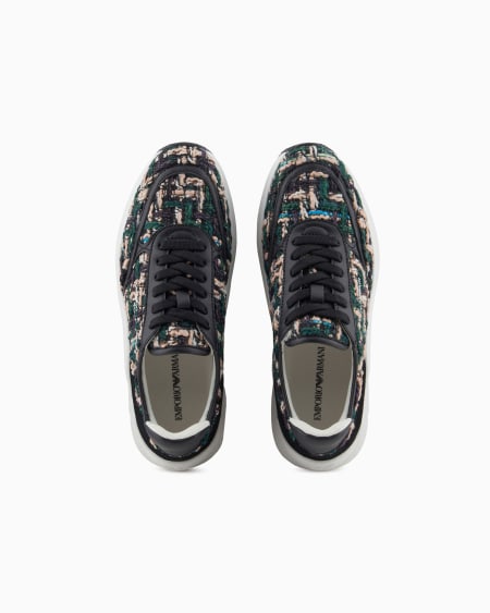 Armani Deportivas De Tejido Bouclé