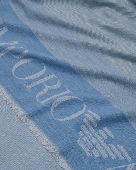 Armani Estola Con Bandas Verticales Multicolor