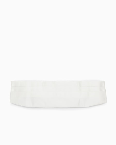 Armani Fajín de esmoquin de seda pura