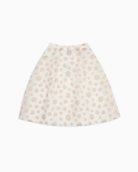 Armani Falda en tejido fil coupé floral