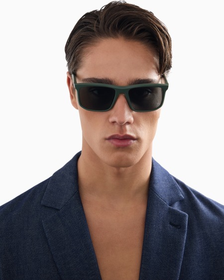 Armani Gafas De Sol De Forma Cuadrada Para Hombre