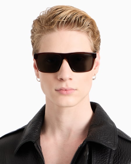 Armani Gafas De Sol De Forma Cuadrada Para Hombre
