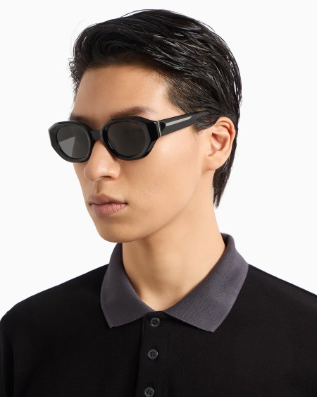 Armani Gafas De Sol De Forma Irregular Para Hombre
