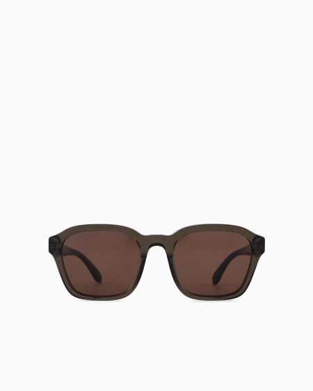 Armani Gafas de sol de forma irregular para hombre