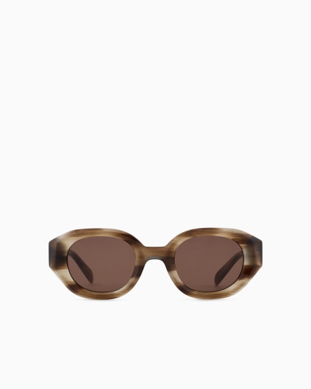 Armani Gafas de sol de forma irregular para hombre