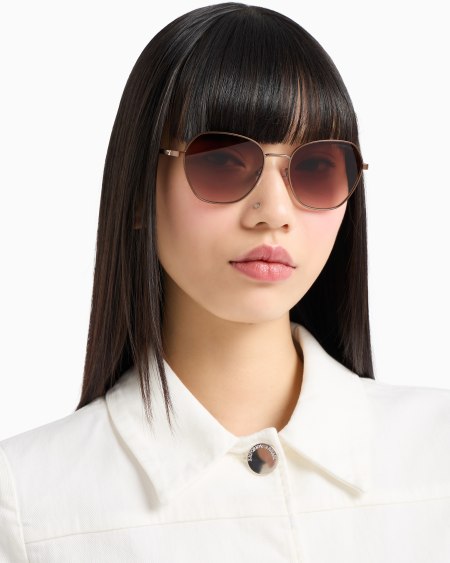 Armani Gafas De Sol De Forma Irregular Para Mujer