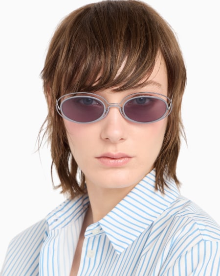Armani Gafas De Sol De Forma Ovalada Para Mujer