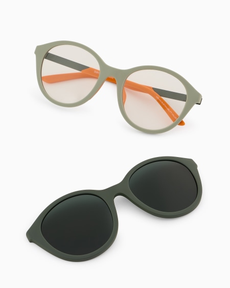 Armani Gafas De Sol De Forma Redonda