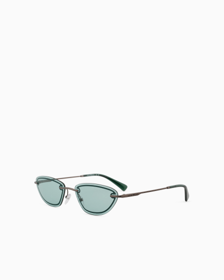 Armani Gafas De Sol Estilo Ojo De Gato Para Mujer