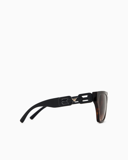 Armani Gafas De Sol Estilo Ojo De Gato Para Mujer