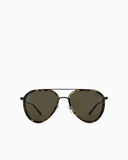 Armani Gafas de sol estilo piloto para hombre