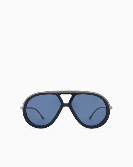 Armani Gafas de sol estilo piloto para hombre