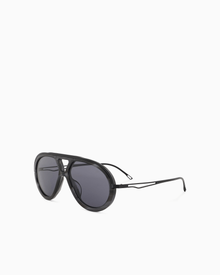 Armani Gafas De Sol Estilo Piloto Para Hombre