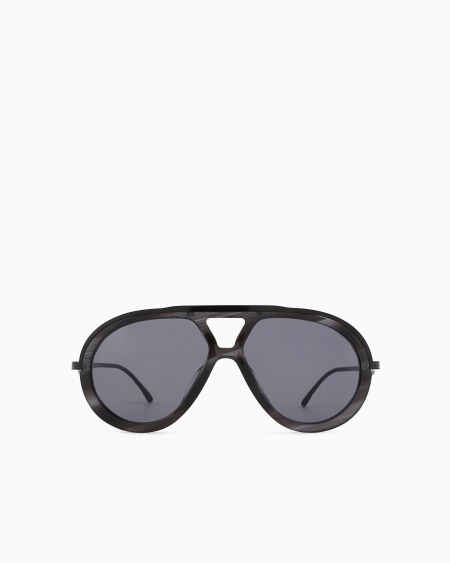 Armani Gafas de sol estilo piloto para hombre