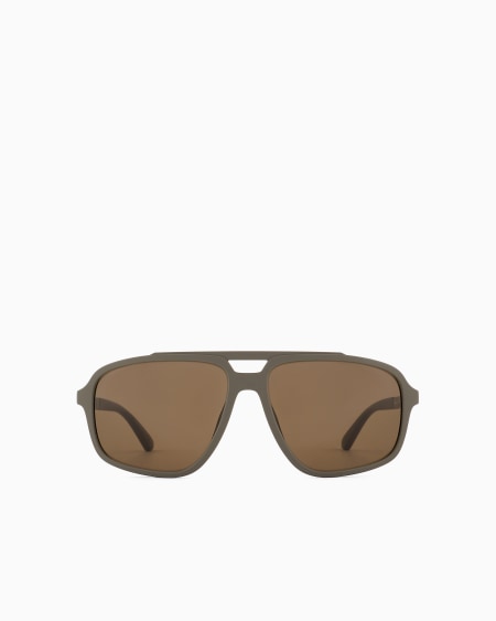Armani Gafas de sol estilo piloto para hombre
