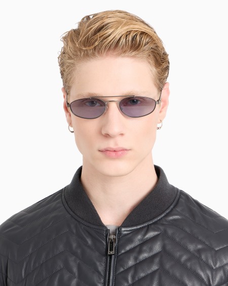 Armani Gafas De Sol Estilo Piloto Para Hombre