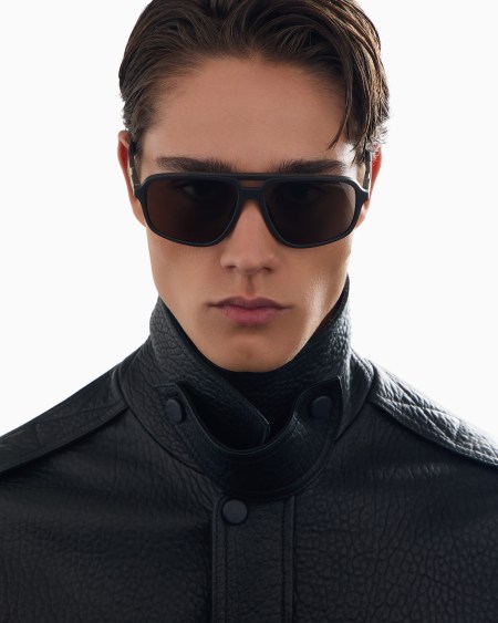 Armani Gafas De Sol Estilo Piloto Para Hombre