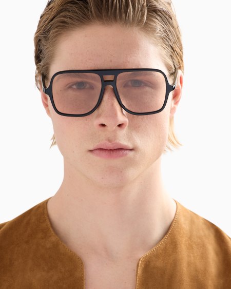 Armani Gafas De Sol Estilo Piloto Para Hombre