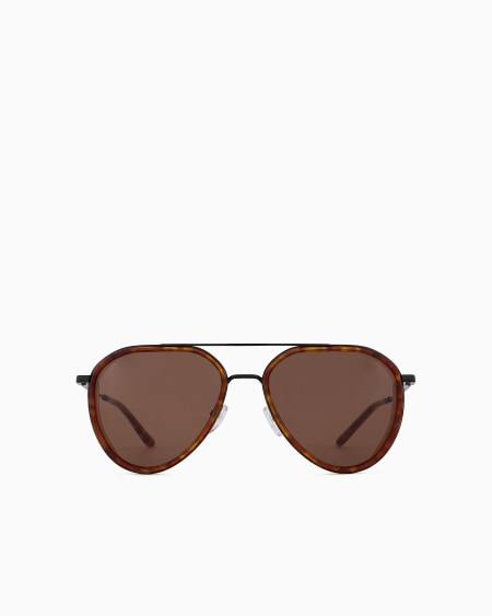 Armani Gafas de sol estilo piloto para hombre