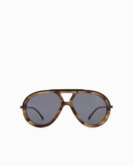 Armani Gafas de sol estilo piloto para hombre