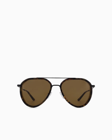 Armani Gafas de sol estilo piloto para hombre