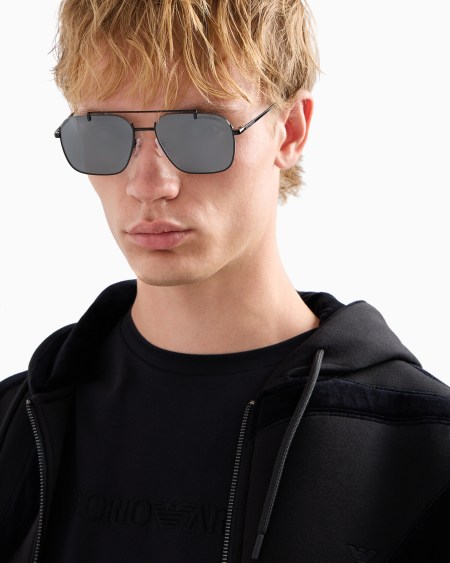 Armani Gafas De Sol Rectangulares Para Hombre