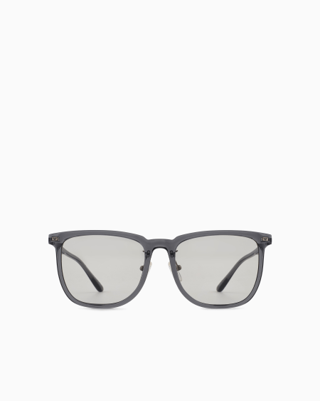 Armani Gafas de sol unisex de forma cuadrada
