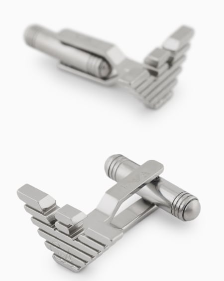 Armani Gemelos De Acero Inoxidable