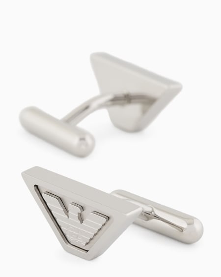 Armani Gemelos De Acero Inoxidable