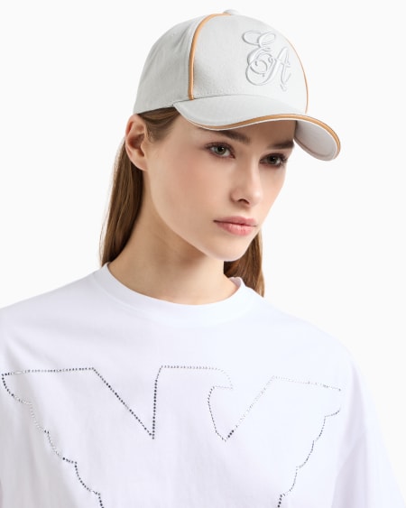 Armani Gorra De Béisbol Con Bordado De La Firma EA