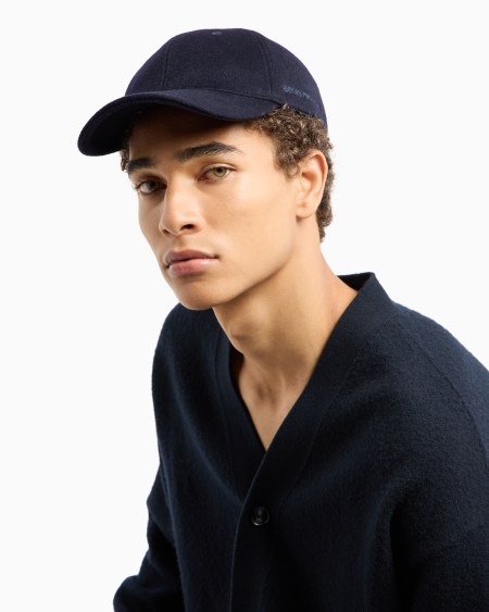 Armani Gorra De Béisbol En Paño De Lana