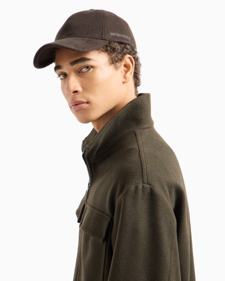 Armani Gorra De Béisbol En Paño De Lana