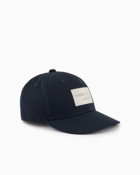 Armani Gorra Snapback Con Parche Bordado Con Logo