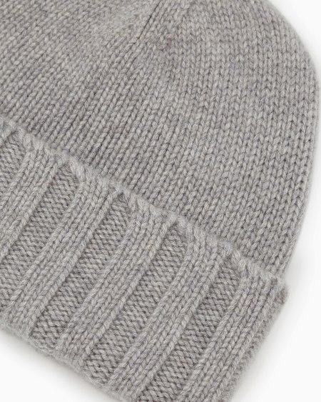 Armani Gorro De Cachemir Acanalado