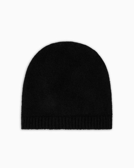 Armani Gorro De Cachemira Pura Acanalada