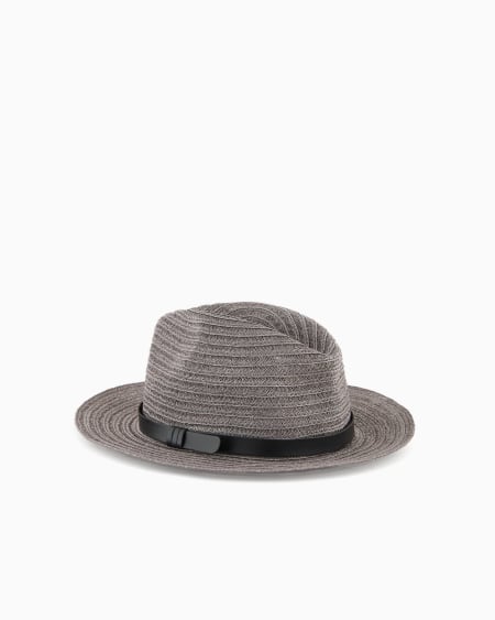 Armani Gorro De Cáñamo Trenzado Con Cinta
