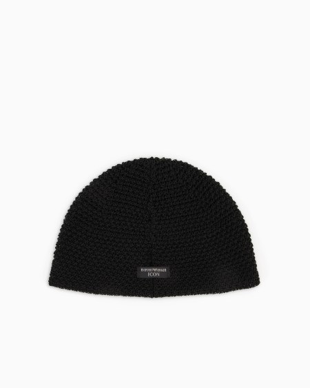 Armani Gorro De Ganchillo Icon