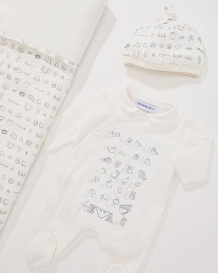 Armani Gorro De Punto Con Estampado Tendresse