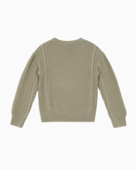 Armani Jersey Con Logotipo De águila En Intarsia