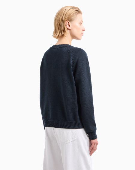 Armani Jersey Con Maxilogotipo EA Icon