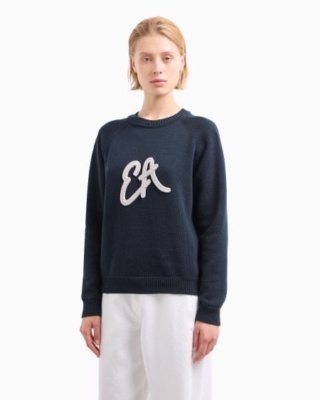 Armani Jersey Con Maxilogotipo EA Icon