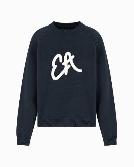 Armani Jersey Con Maxilogotipo EA Icon