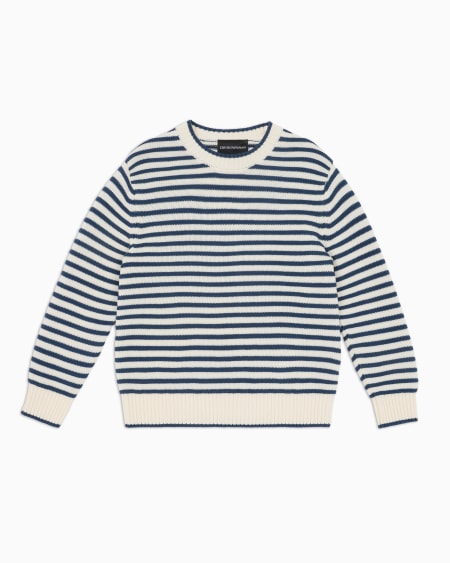 Armani Jersey con motivo a rayas