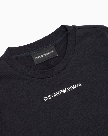 Armani Jersey De Punto Con Logotipo